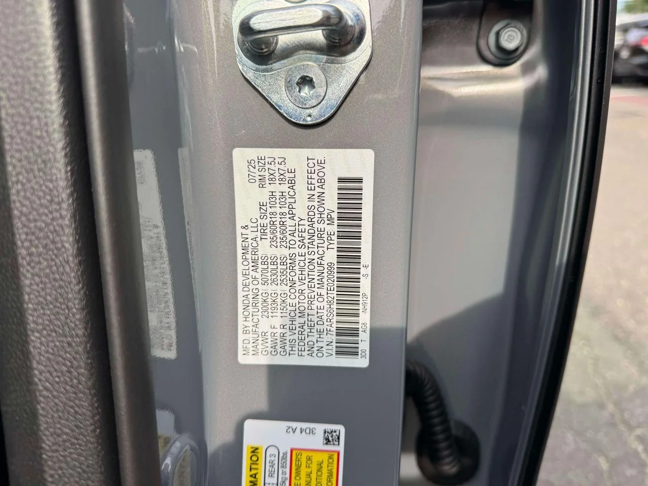 Certified Used 2026 Meteorite Gray Metallic Honda AWD Sport-L image 15