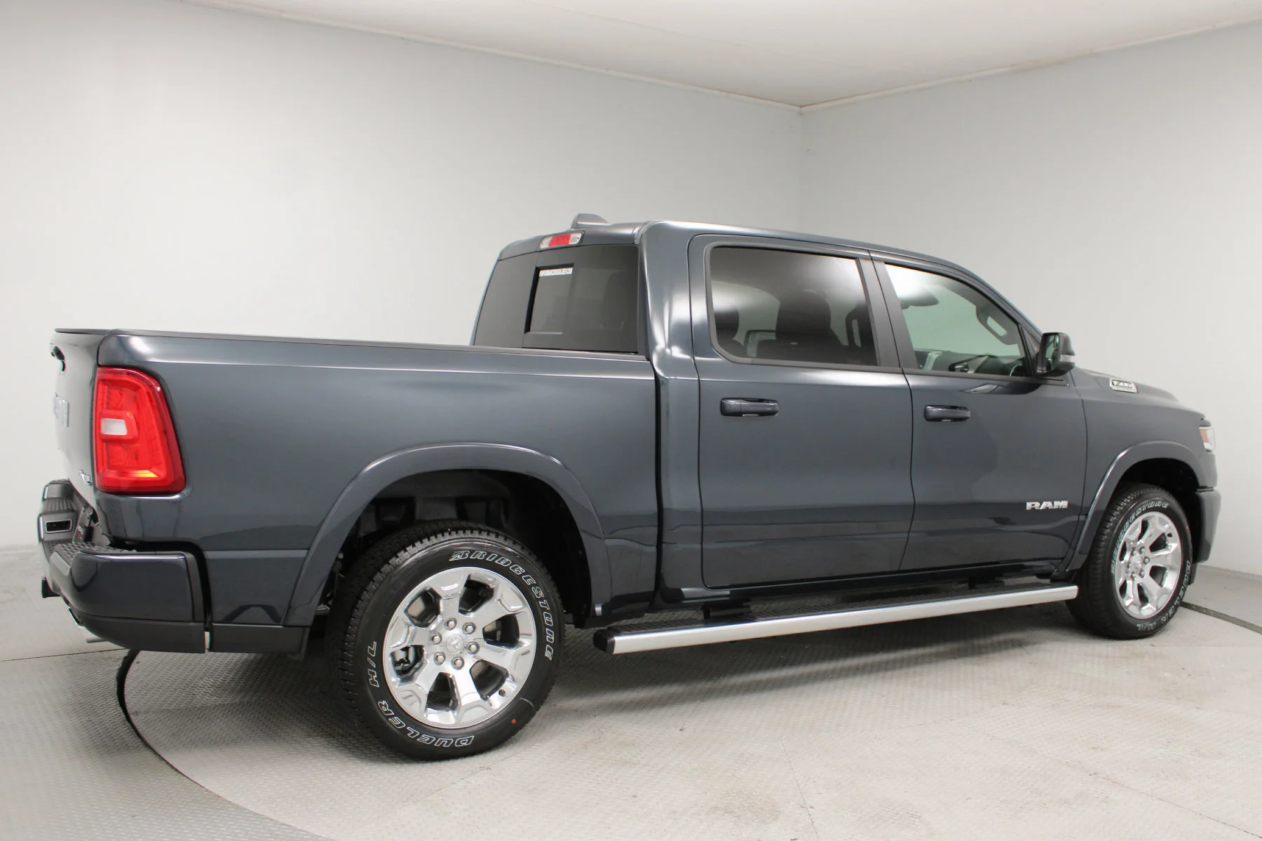 New 2026 Forged Blue Metallic Exterior Paint RAM Big Horn 4x4 Crew Cab 5