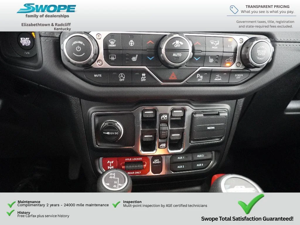 New 2026 Bright White Clear-Coat Exterior Paint Jeep Mojave image 20