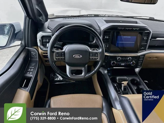 Used 2021 Oxford White Ford Lariat image 28