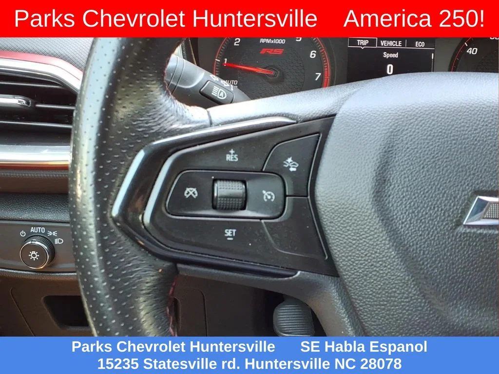 Certified Used 2021 Black Chevrolet RS image 13