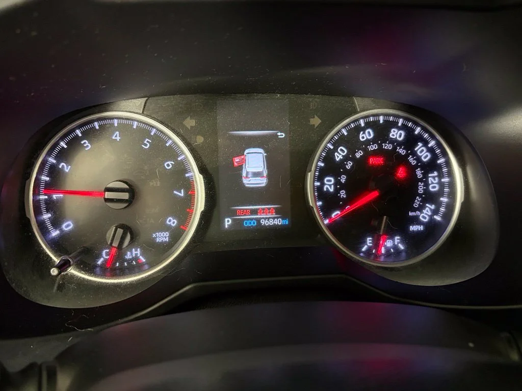 Used 2021 Red Toyota LE image 25