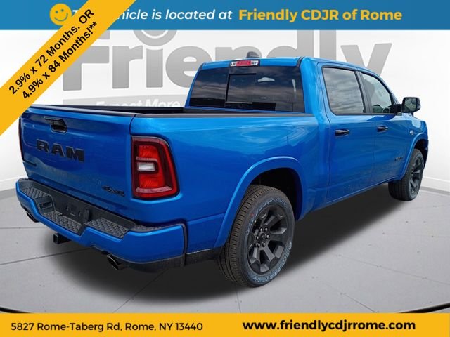 New 2026 Hydro Blue Pearl-Coat Exterior Paint RAM Big Horn/Lone Star image 5