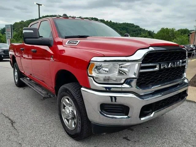 Used 2024 Flame Red Clearcoat Ram Tradesman image 3