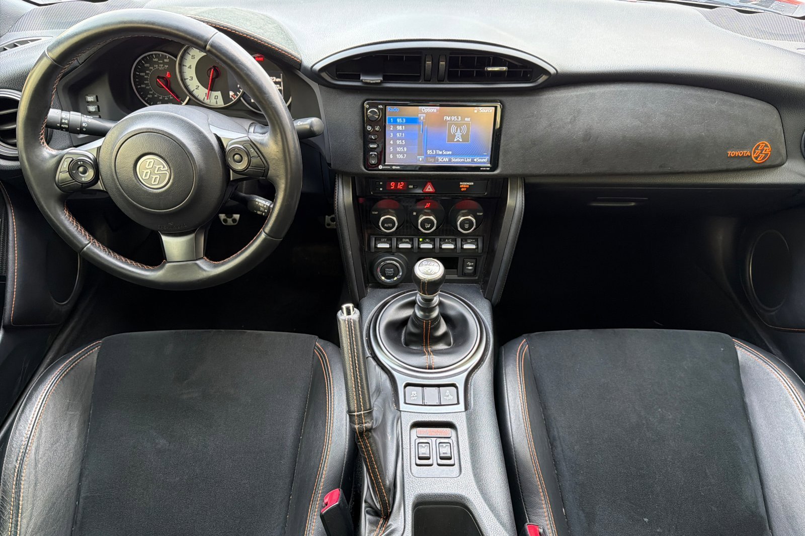 Used 2017 ORANGE Toyota  image 11