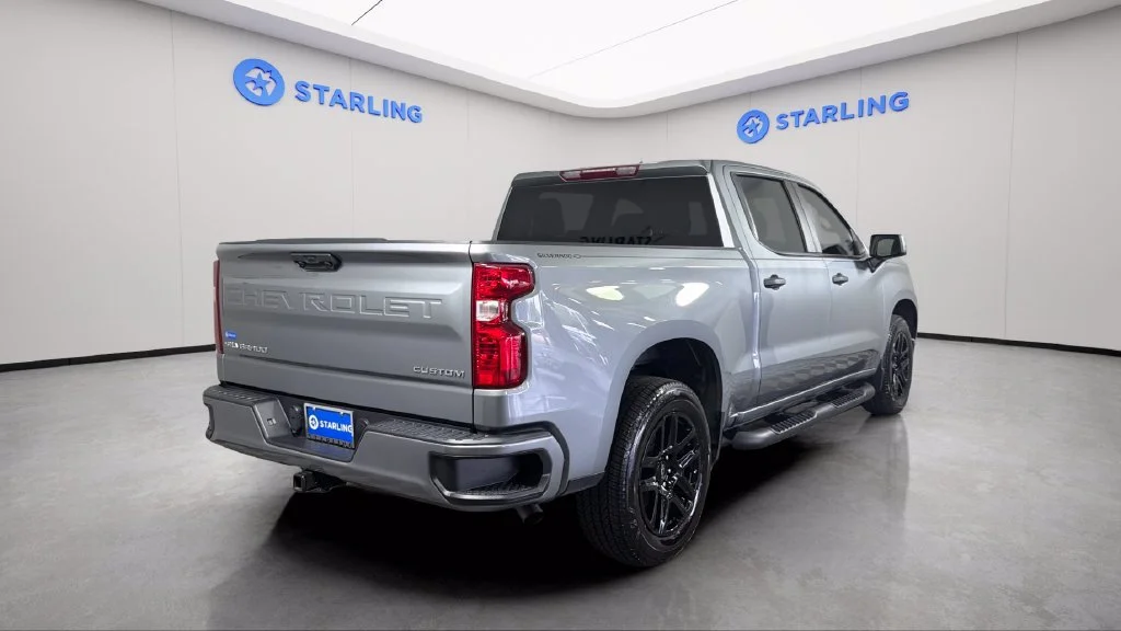 Used 2024 Sterling Gray Metallic Chevrolet Custom image 8