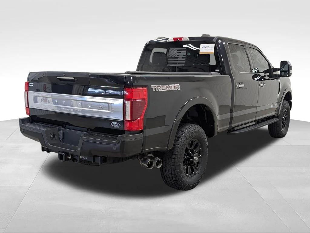 Certified Used 2021 Agate Black Metallic Ford Platinum image 23