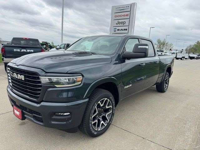 New 2026 Forged Blue Metallic Exterior Paint RAM Laramie image 3