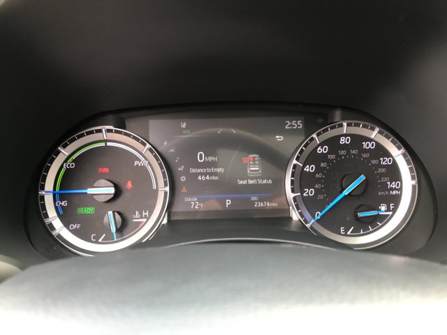 Used 2022 Celestial Silver Metallic Toyota Hybrid XLE image 19
