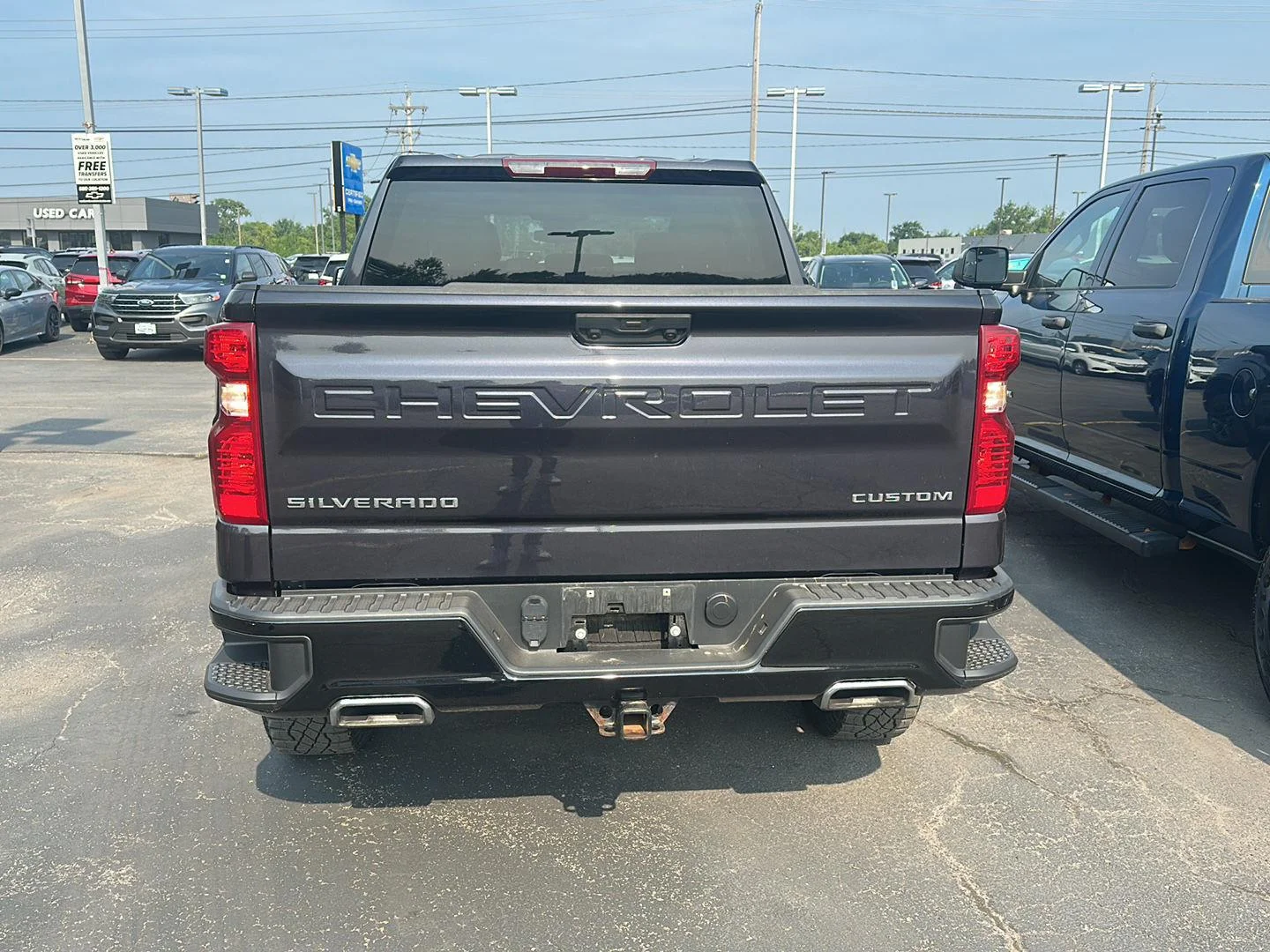 Used 2024 Dark Ash Metallic Chevrolet Custom Trail Boss image 3