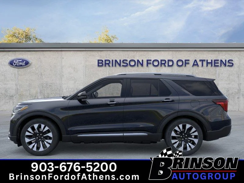 New 2026 Agate Black Metallic Ford Platinum image 3