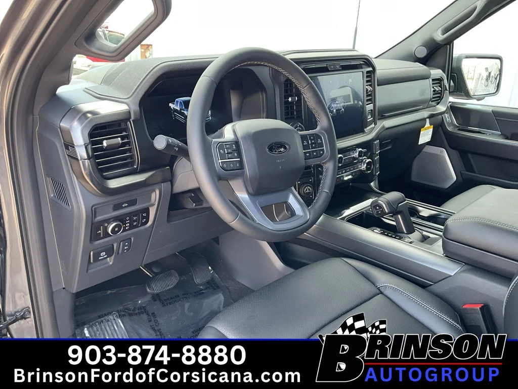 New 2026 Carbonized Gray Metallic Ford LARIAT image 13