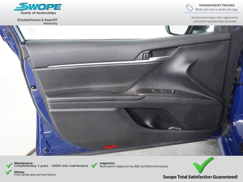 Used 2023 Reservoir Blue Toyota SE Nightshade image 13