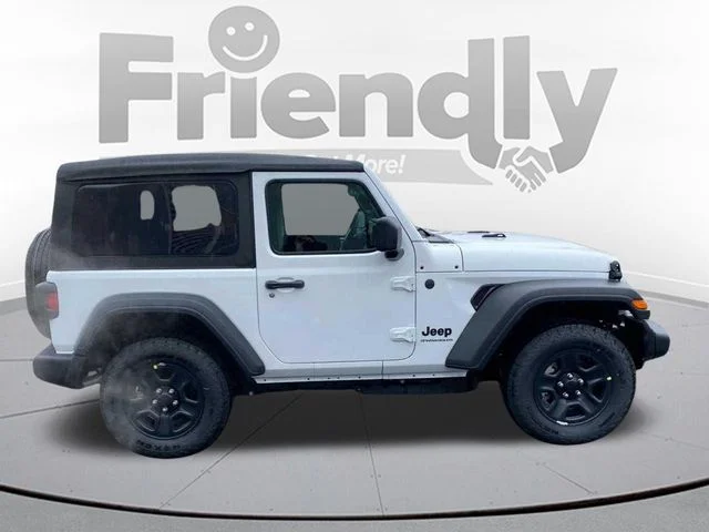 New 2026 Bright White Clearcoat Jeep Sport image 4