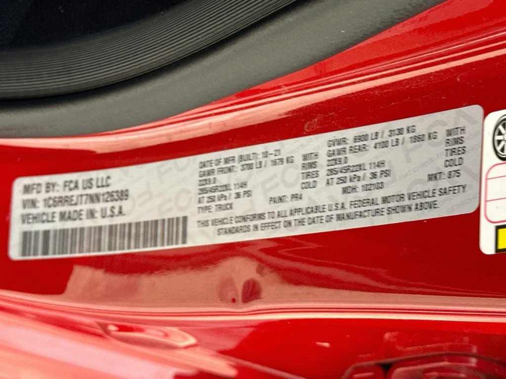 Used 2022 Red Ram Laramie image 31