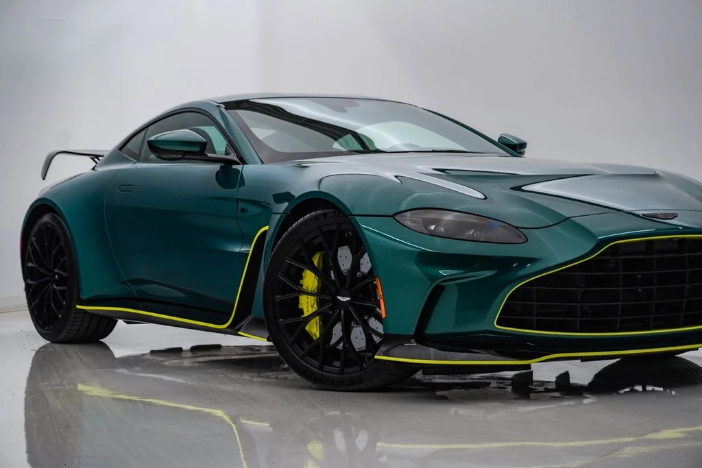 Used 2023 Aston Martin Racing Green Aston Martin V12 image 2