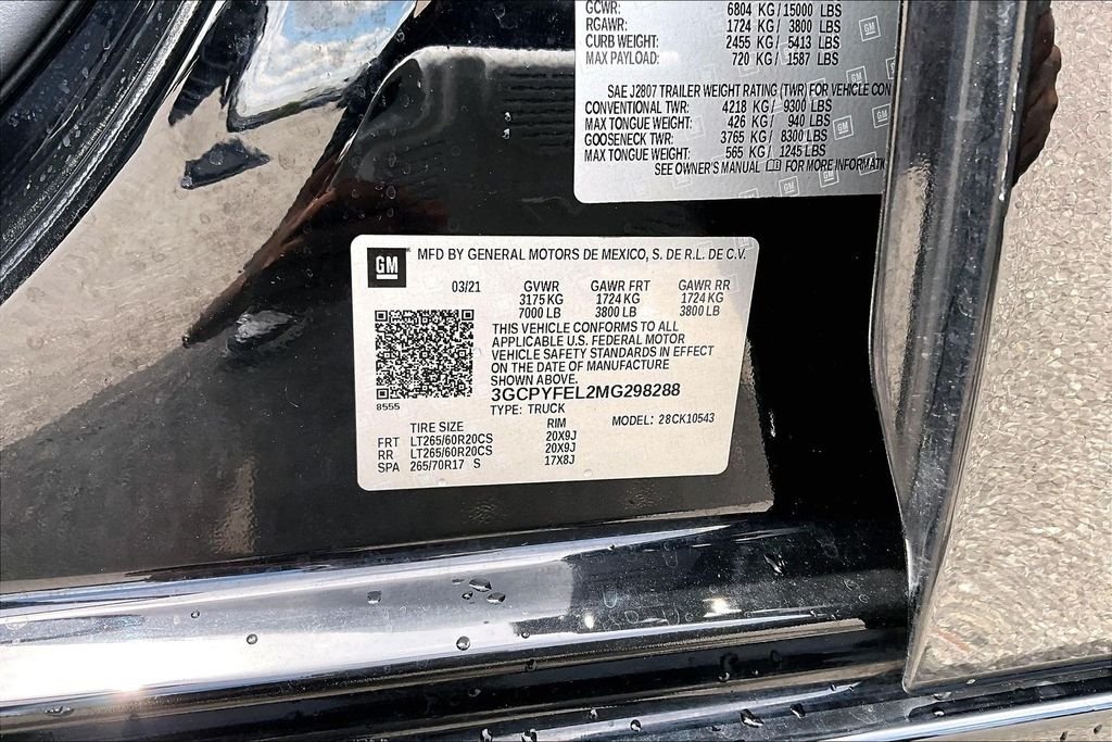 Used 2021 Black Chevrolet LT Trail Boss image 31