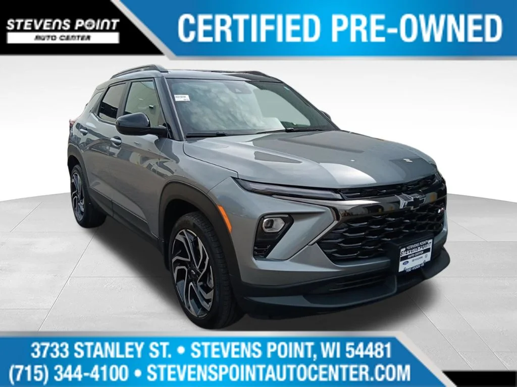 Used 2025 Sterling Gray Metallic Chevrolet RS image 12