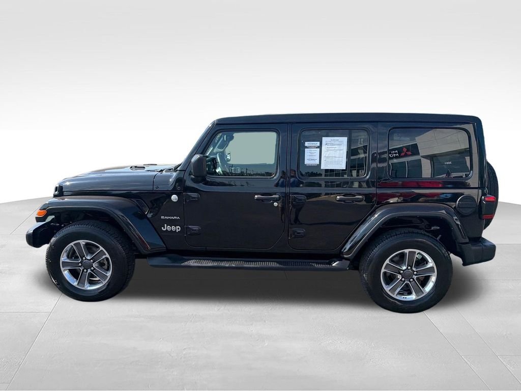 Used 2023 Black Jeep Sahara image 2