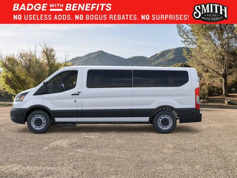 New 2026 Oxford White Ford Passenger Van XL image 4