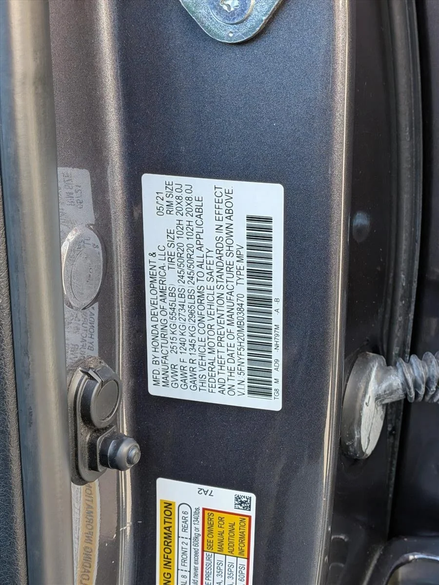 Used 2021 Modern Steel Metallic Honda Special Edition image 25
