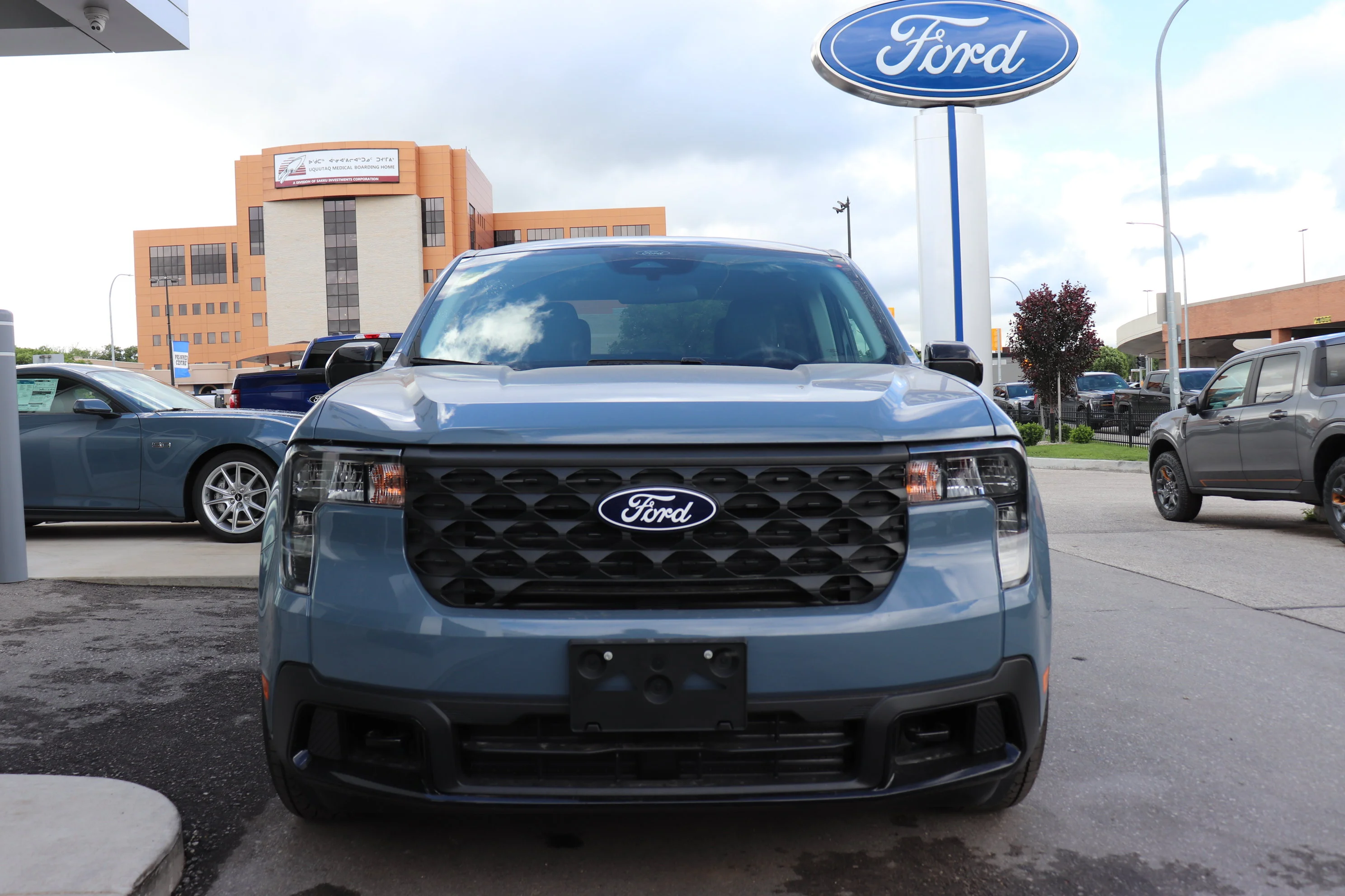New 2026 AZURE GREY METALLIC TC Ford XLT image 2