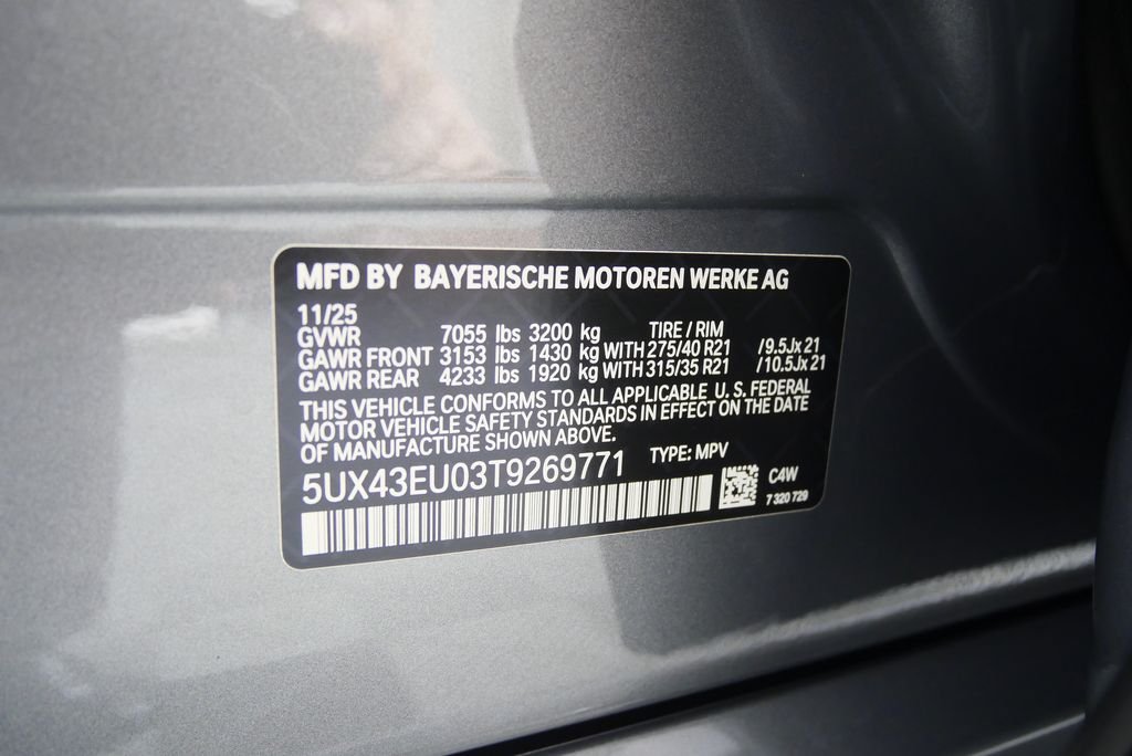 Used 2026 Skyscraper Grey Metallic BMW xDrive50e image 26