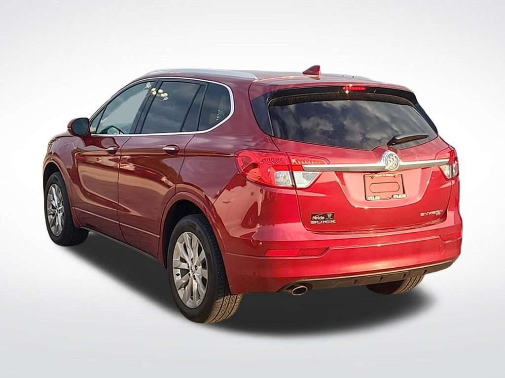 Used 2017 CHILI RED METALLILC Buick Essence image 3
