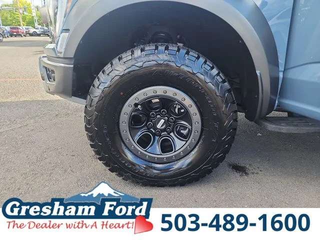 Certified Used 2023 Azure Gray Metallic Ford Raptor image 36