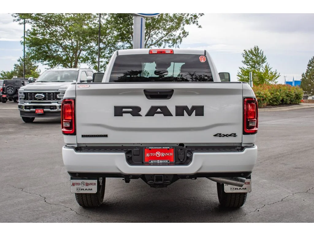 New 2026 Bright White Clear-Coat Exterior Paint RAM Big Horn image 7