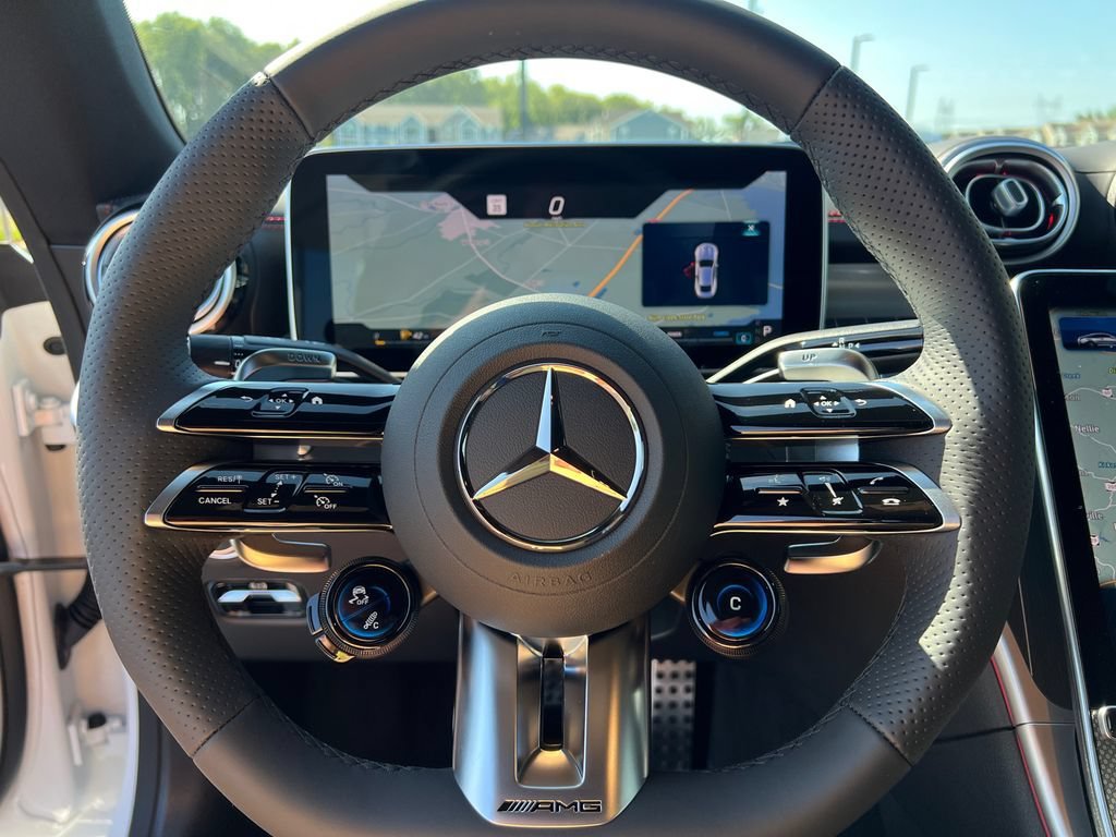 New 2026 MANUFAKTUR Moonlight White Metallic Mercedes-Benz AMG® CLE 53 4MATIC+ Coupe image 54