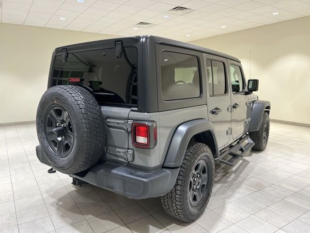 Used 2021 Gray Jeep Unlimited Sport image 5
