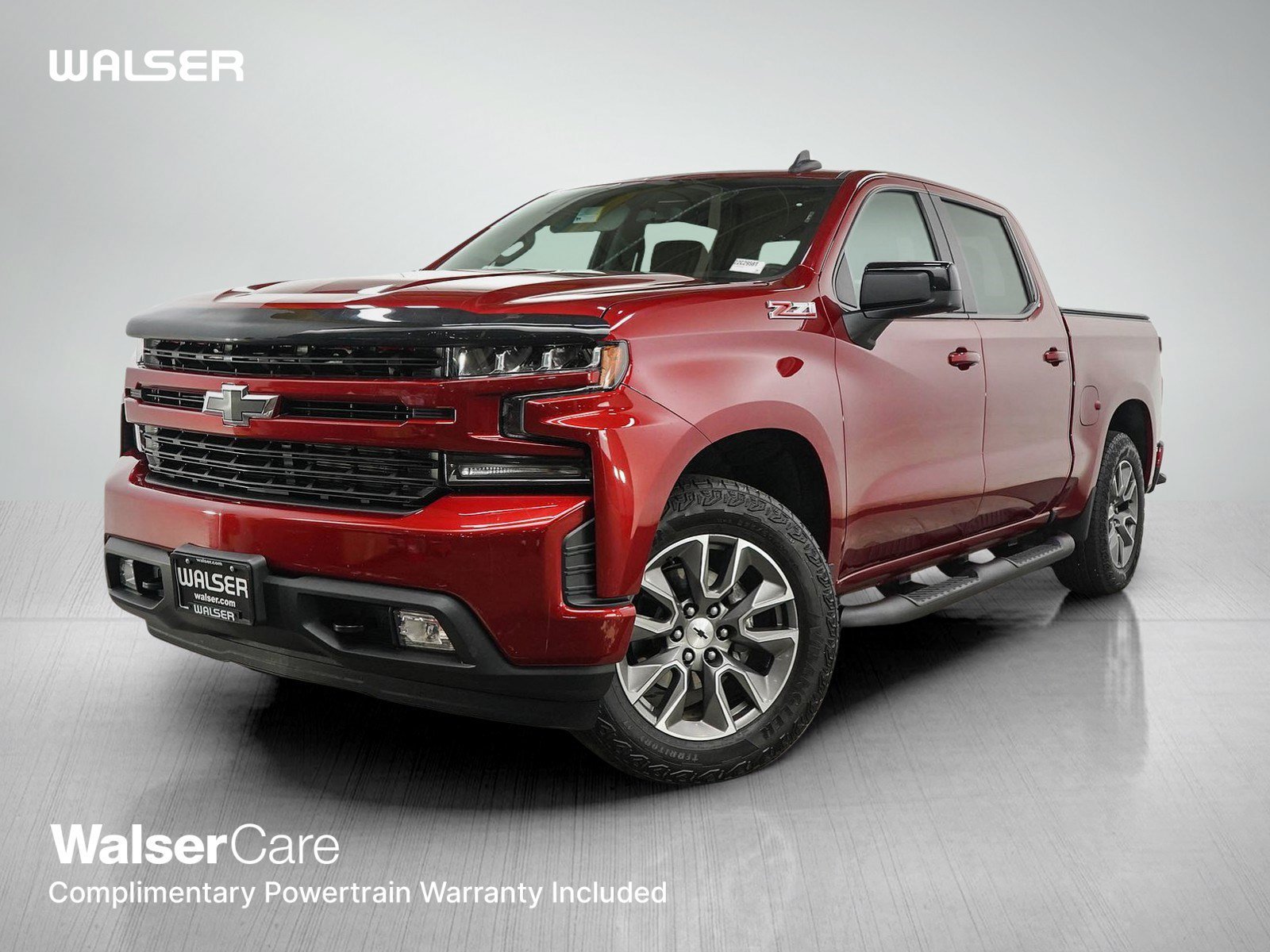 Used 2021 CHERRY RED TINTCOAT Chevrolet RST image 1
