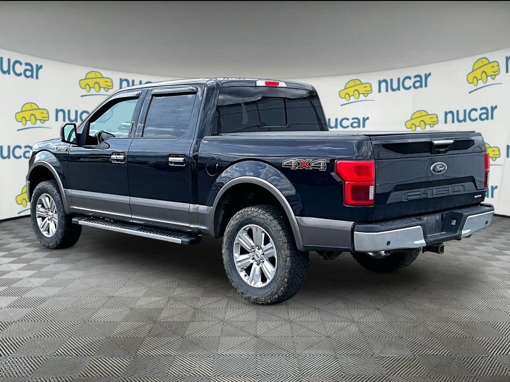 Used 2019 Agate Black Metallic Ford Lariat image 4