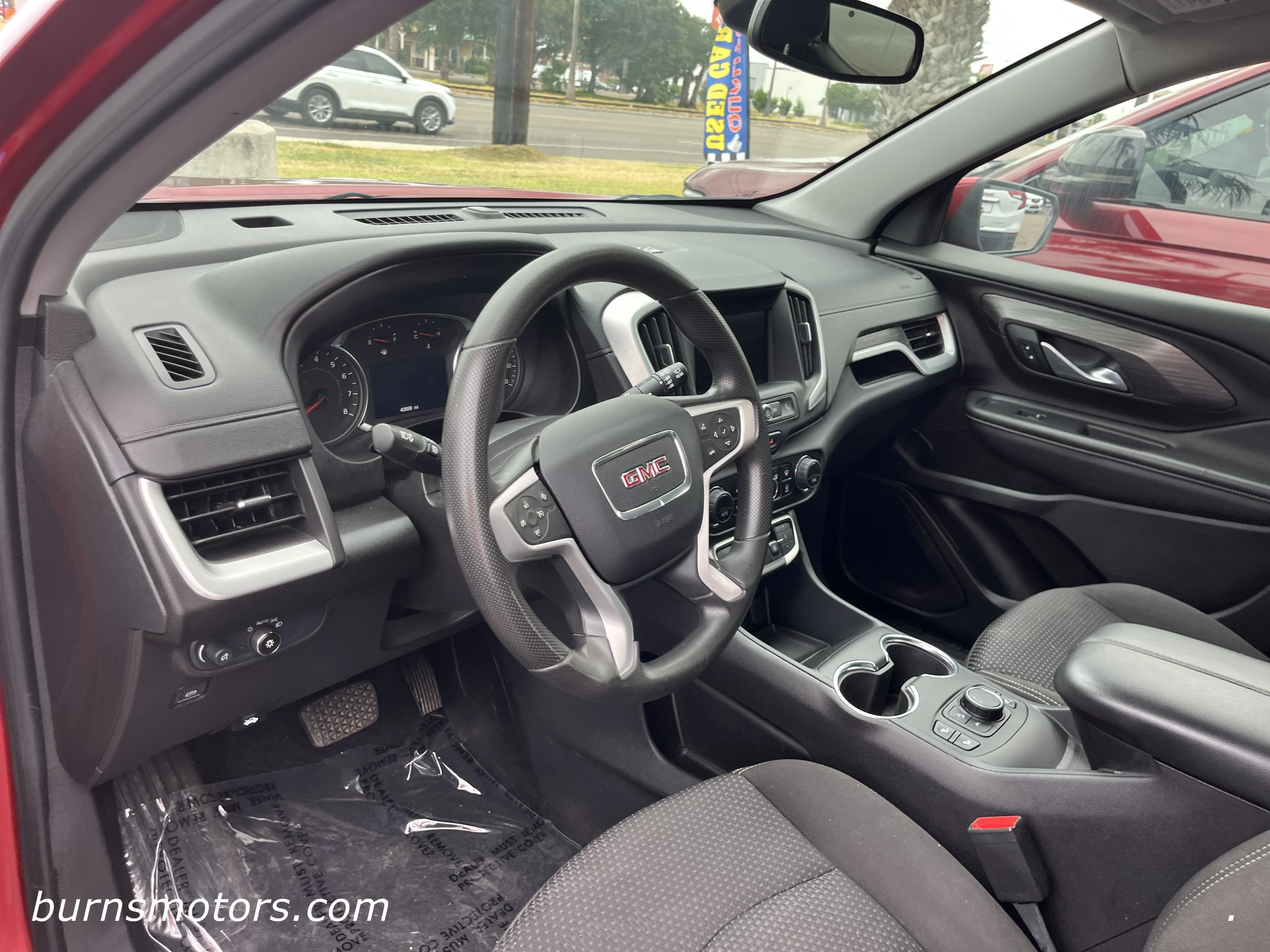 Used 2024 Volcanic Red Tint GMC SLE image 15