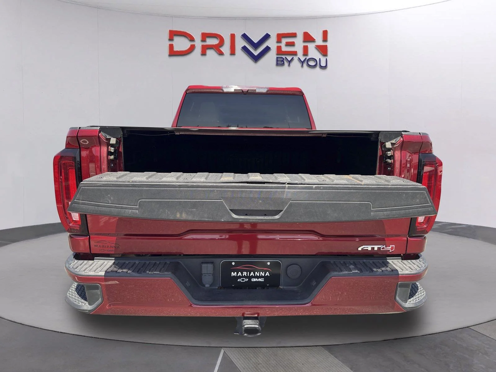Used 2022 CAYENNE RED TINTCOAT GMC AT4 image 33