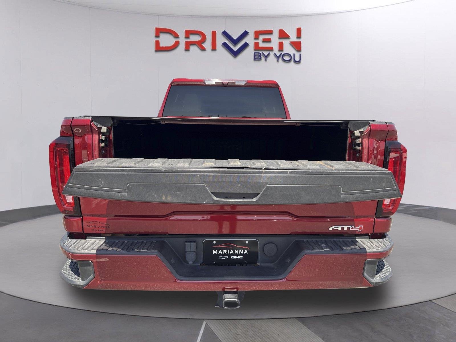 Used 2022 CAYENNE RED TINTCOAT GMC AT4 image 33