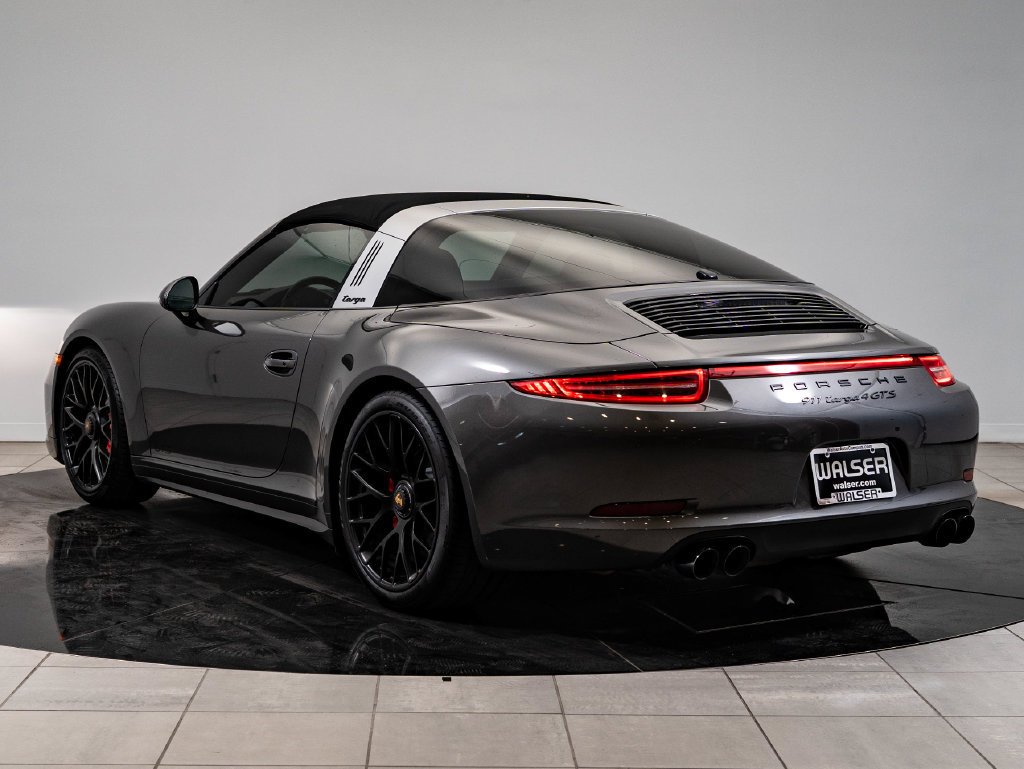 Certified Used 2016 Agate Gray Metallic Porsche Targa 4 GTS image 3