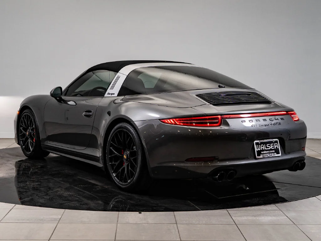 Used 2016 Agate Gray Metallic Porsche Targa 4 GTS image 3