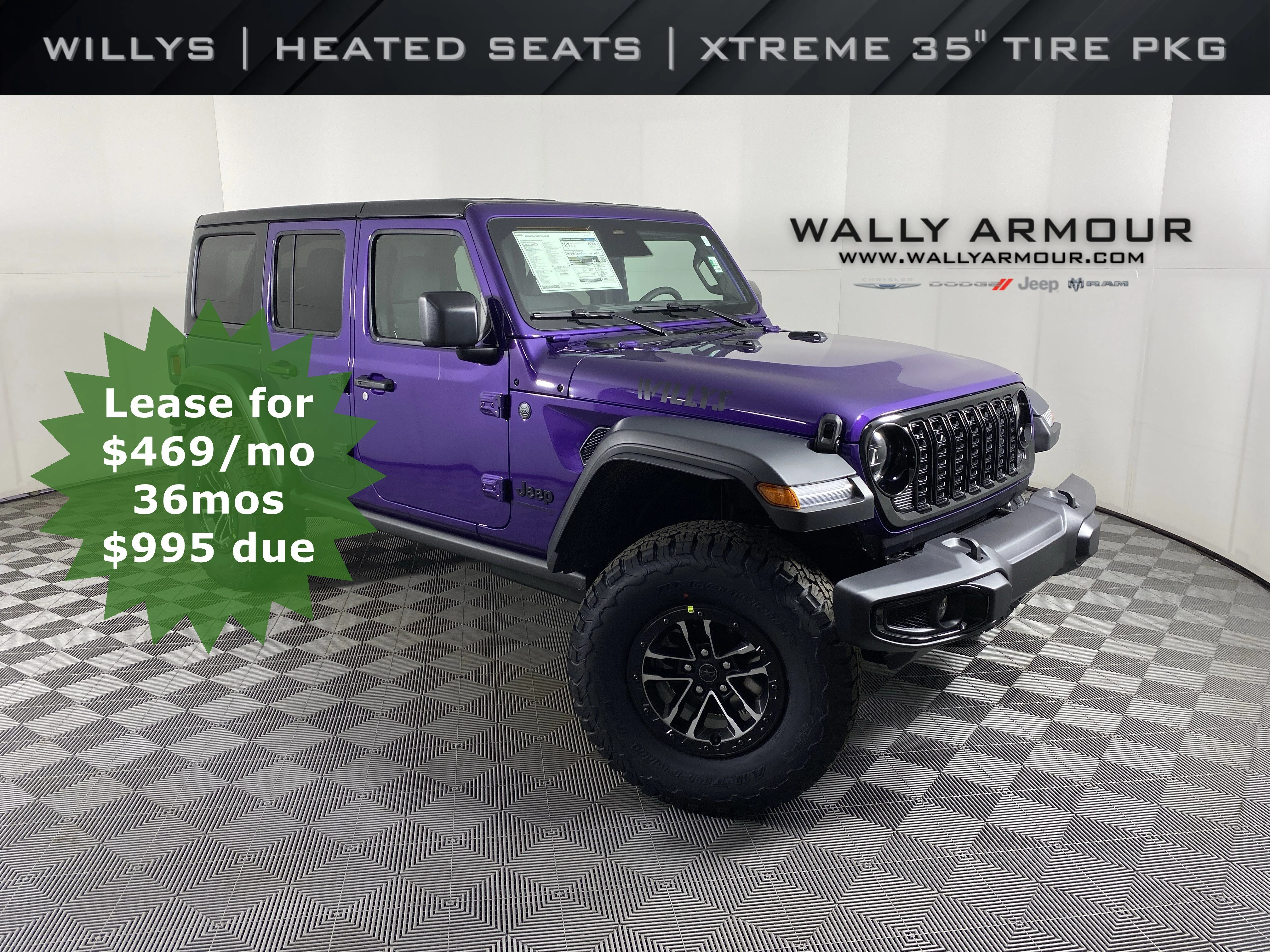New 2026 Reign Jeep Willys image 1