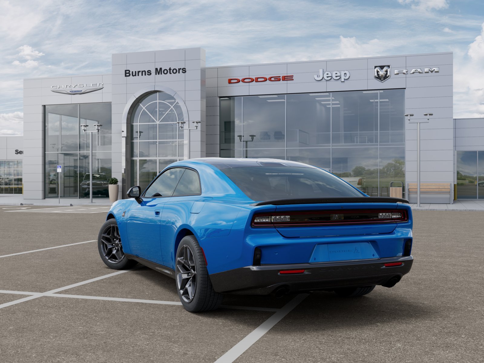 New 2026 Bludicrous Dodge Scat Pack Blacktop image 3