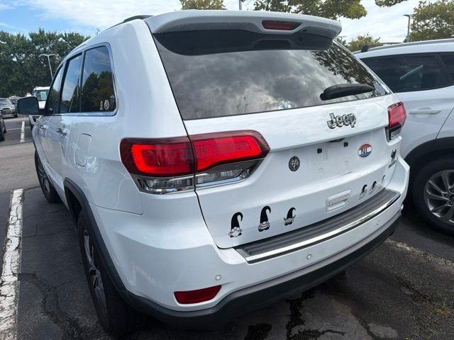 Used 2021 Bright White Clearcoat Jeep Limited image 6