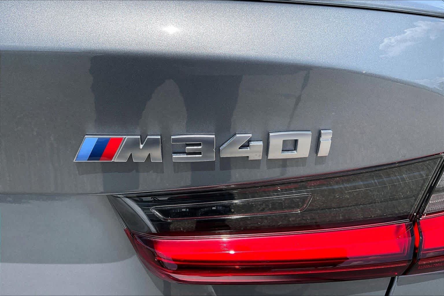 Certified Used 2025 Skyscraper Grey Metallic BMW M340i xDrive image 9