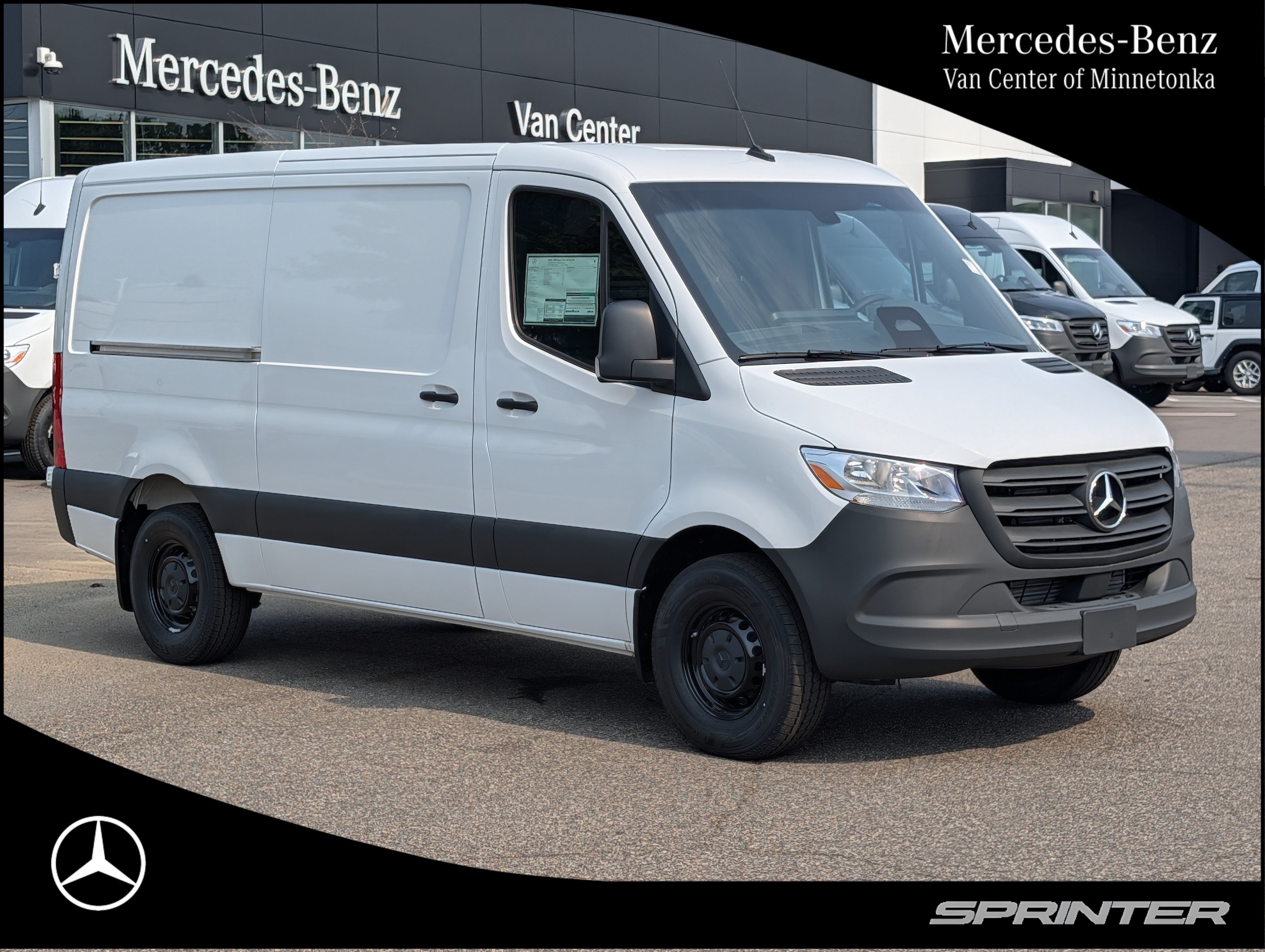 New 2026 Arctic White Mercedes-Benz 2500 Standard Roof I4 Diesel 144 RWD image 1