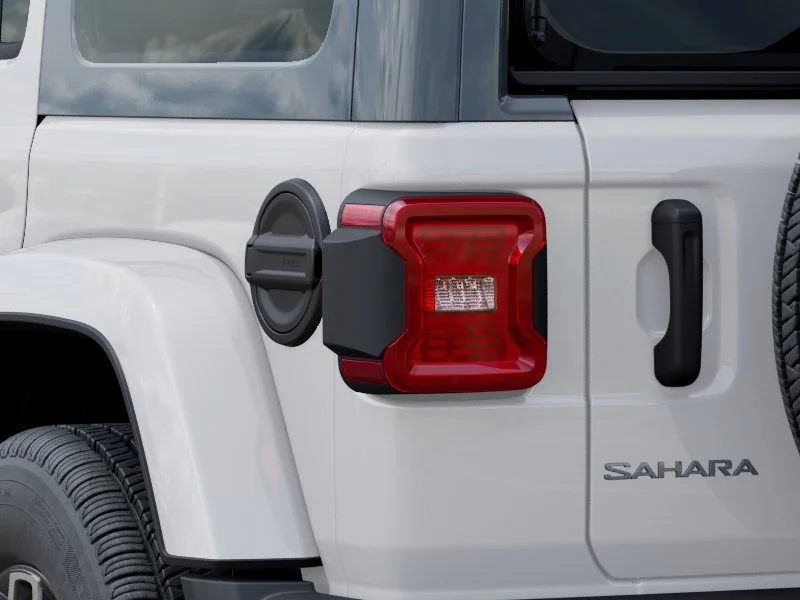 New 2026 Bright White Clear-Coat Exterior Paint Jeep Sahara image 35