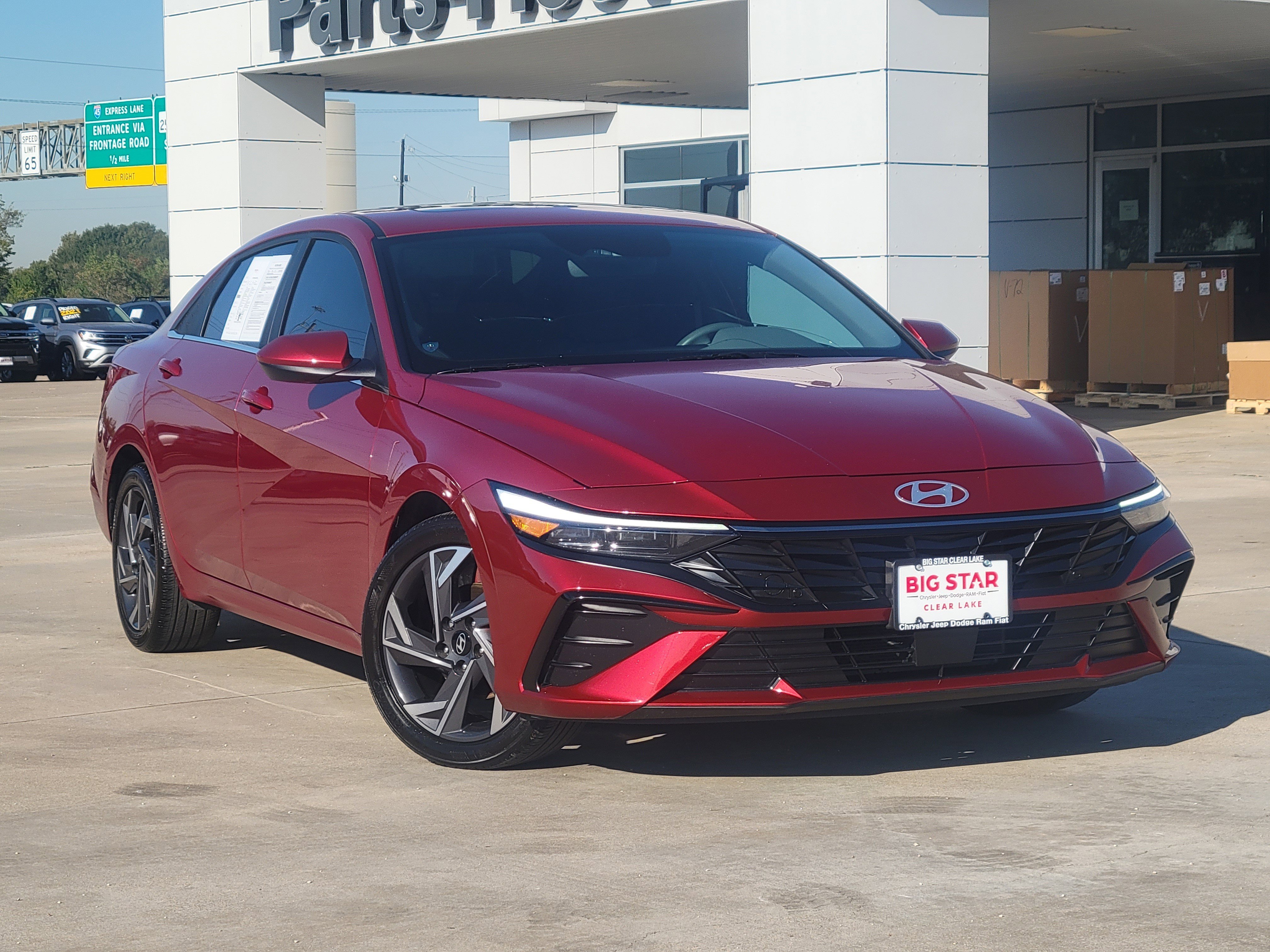 Used 2024 Hyundai Elantra SEL with VIN KMHLS4DG0RU791265 for sale in Webster, TX