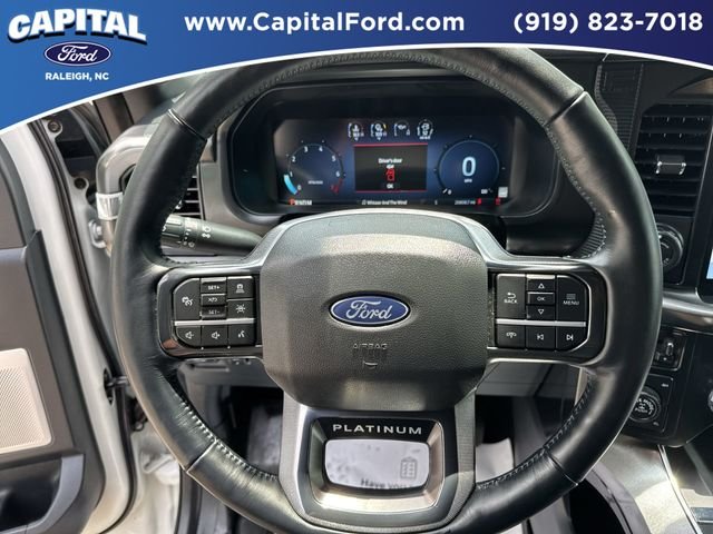 Used 2025 White Ford Platinum image 25