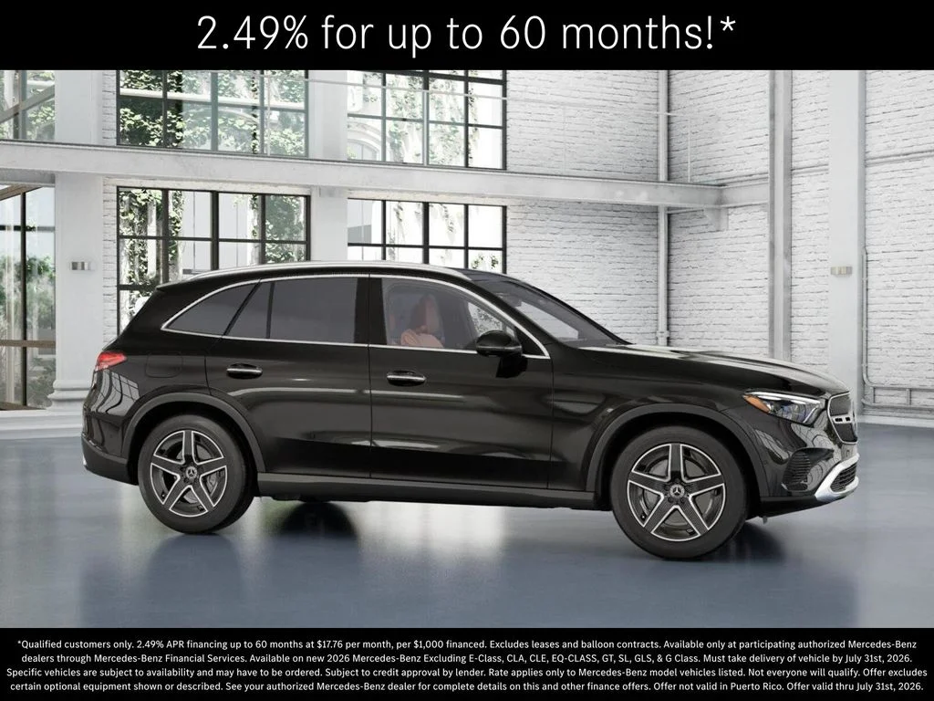 New 2026 Obsidian Black Metallic Mercedes-Benz GLC 300 image 14