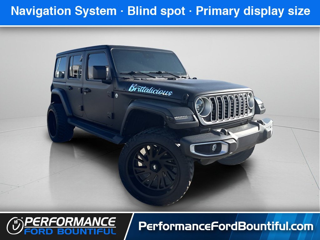 Used 2024 Anvil Clear Coat Jeep Sahara image 1