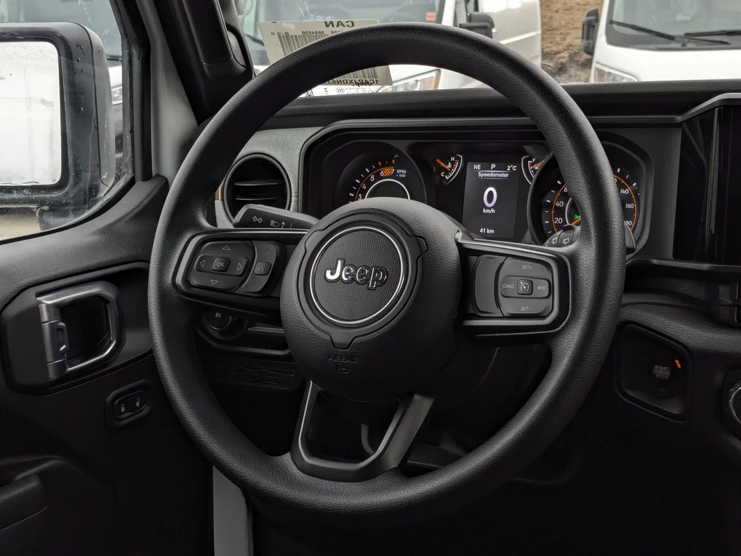 New 2026 White Jeep Sport - - 4x4 - 2.0L Turbo Engine - 12.3 Uconnect 5 Display - 3-Piece Hard Top & More! image 14